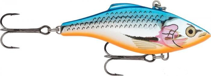 

Воблер Rapala Rattliin' 16 г, 70 мм, SB, 1 шт., Серебристый;голубой;оранжевый, Rattliin'