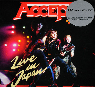 

Accept: Live in Japan (1 CD)