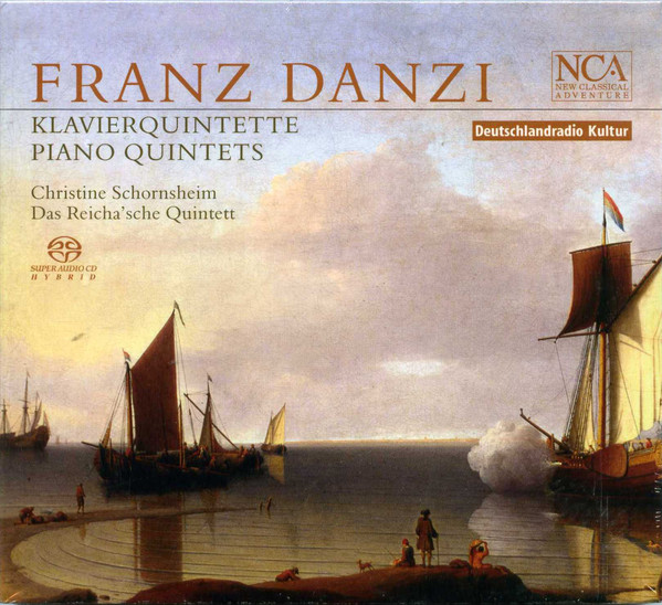 Danzi. Klavierquintette op. 41, op. 53 Nr. 1 und op. 54 Nr. 2.