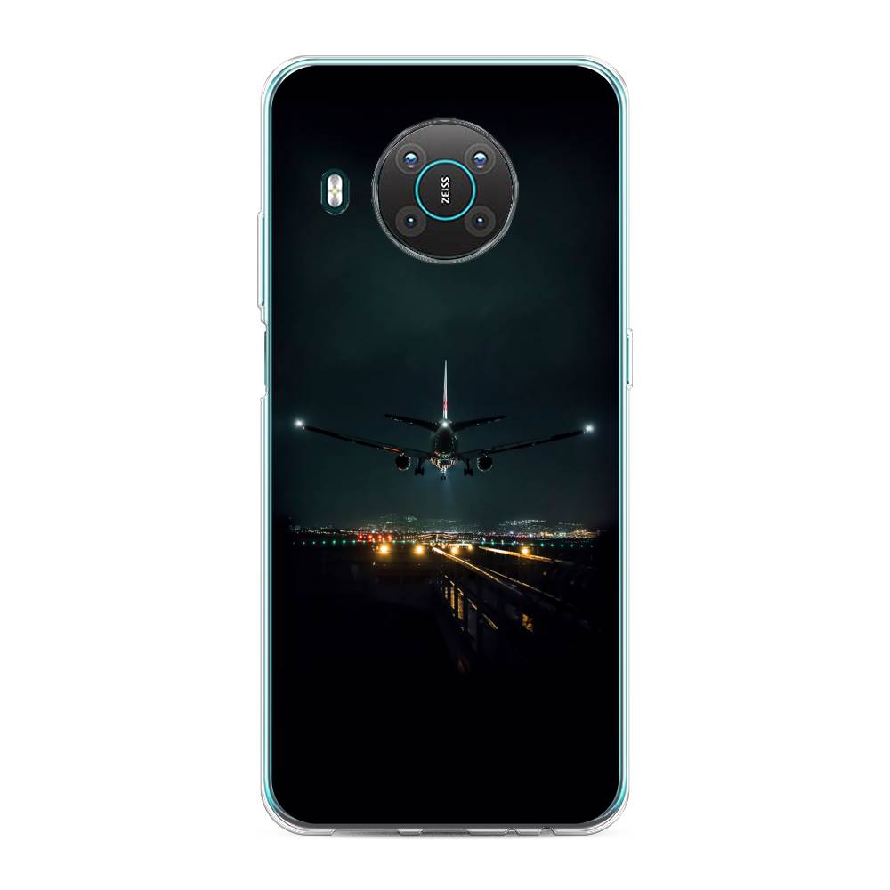 

Чехол Awog на Nokia X10 / Нокиа X10 "Ночной рейс", Черный, 124750-6