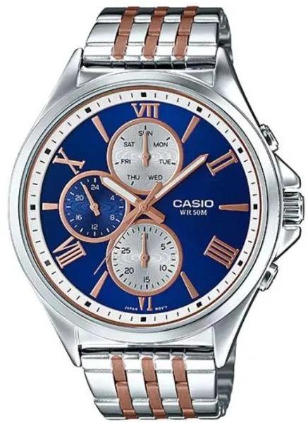 фото Наручные часы мужские casio mtp-e316rg-2a