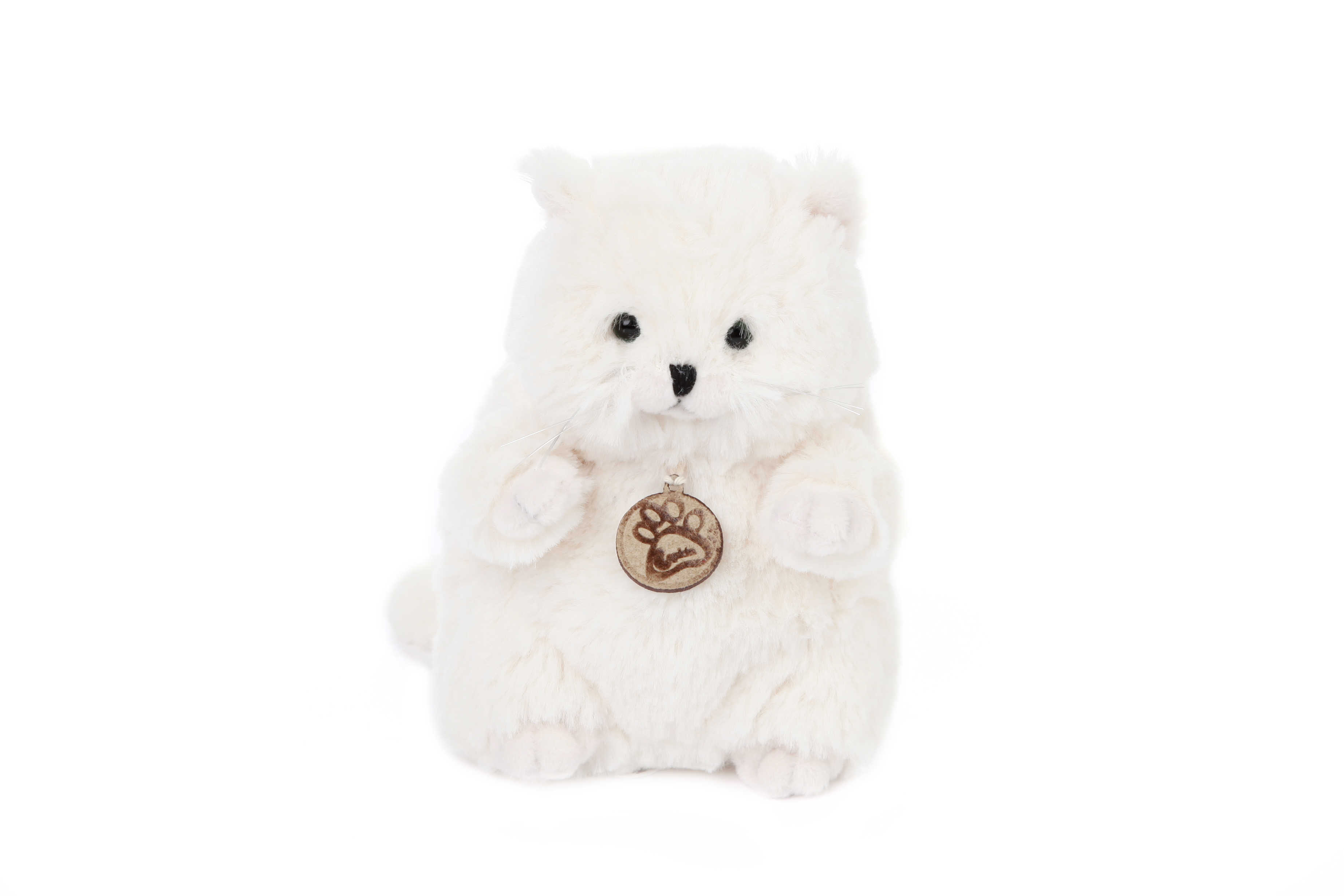 Мягкая игрушка Lapkin Толстый кот 20 см белый мягкая игрушка хаски толстый 35х40 12 01009 460