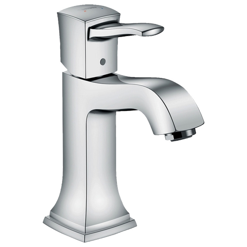 фото Смеситель для раковины hansgrohe metropol classic 31301000 хром