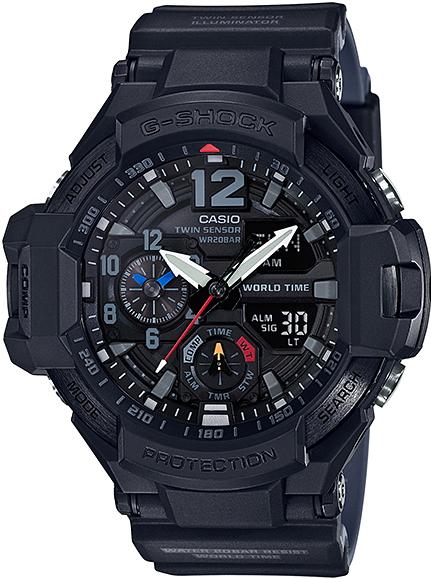 фото Наручные часы мужские casio ga-1100-1a1