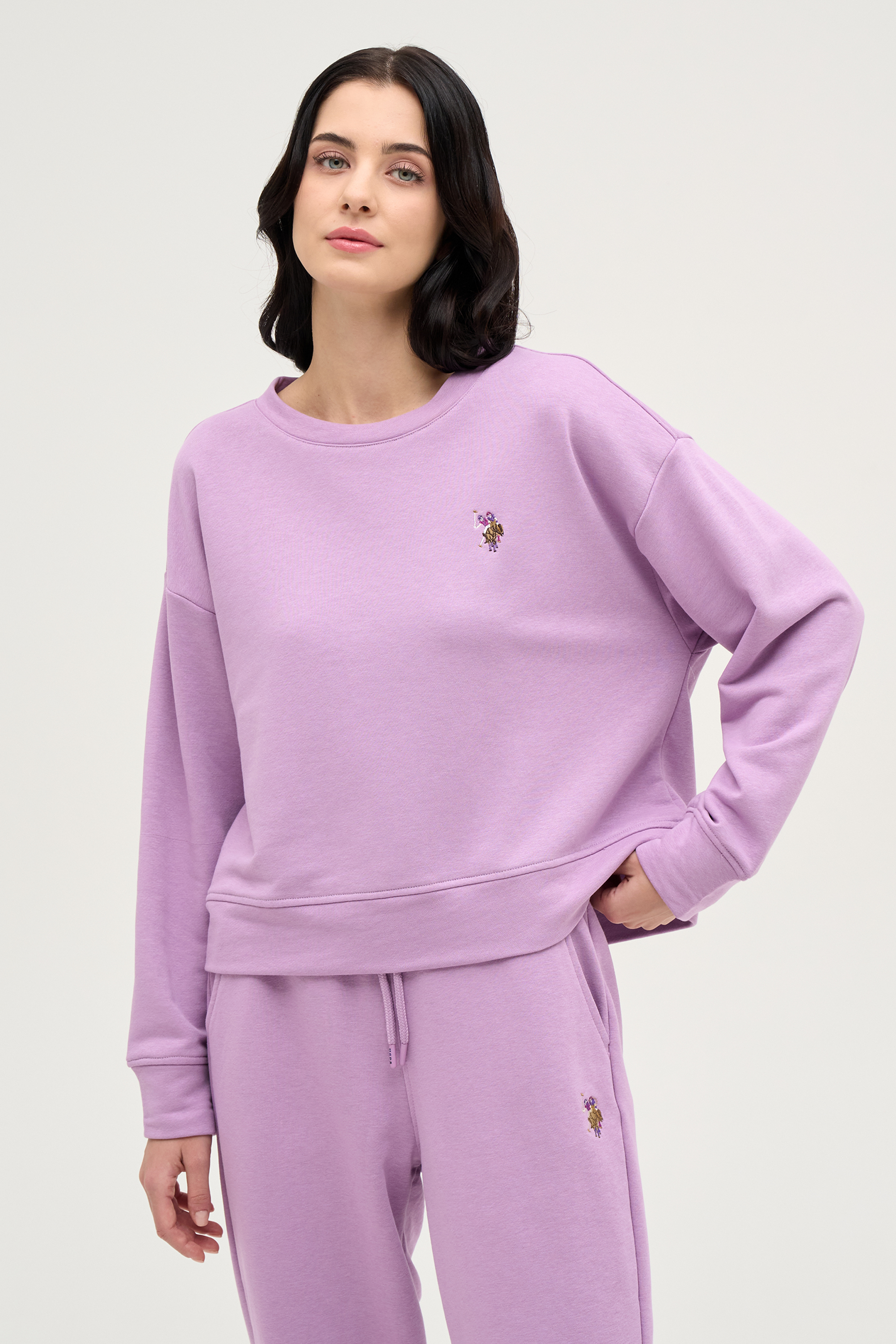 

Свитшот женский U.S. POLO Assn. G082SZ0820R-FELAT-SK23 фиолетовый M, G082SZ0820R-FELAT-SK23