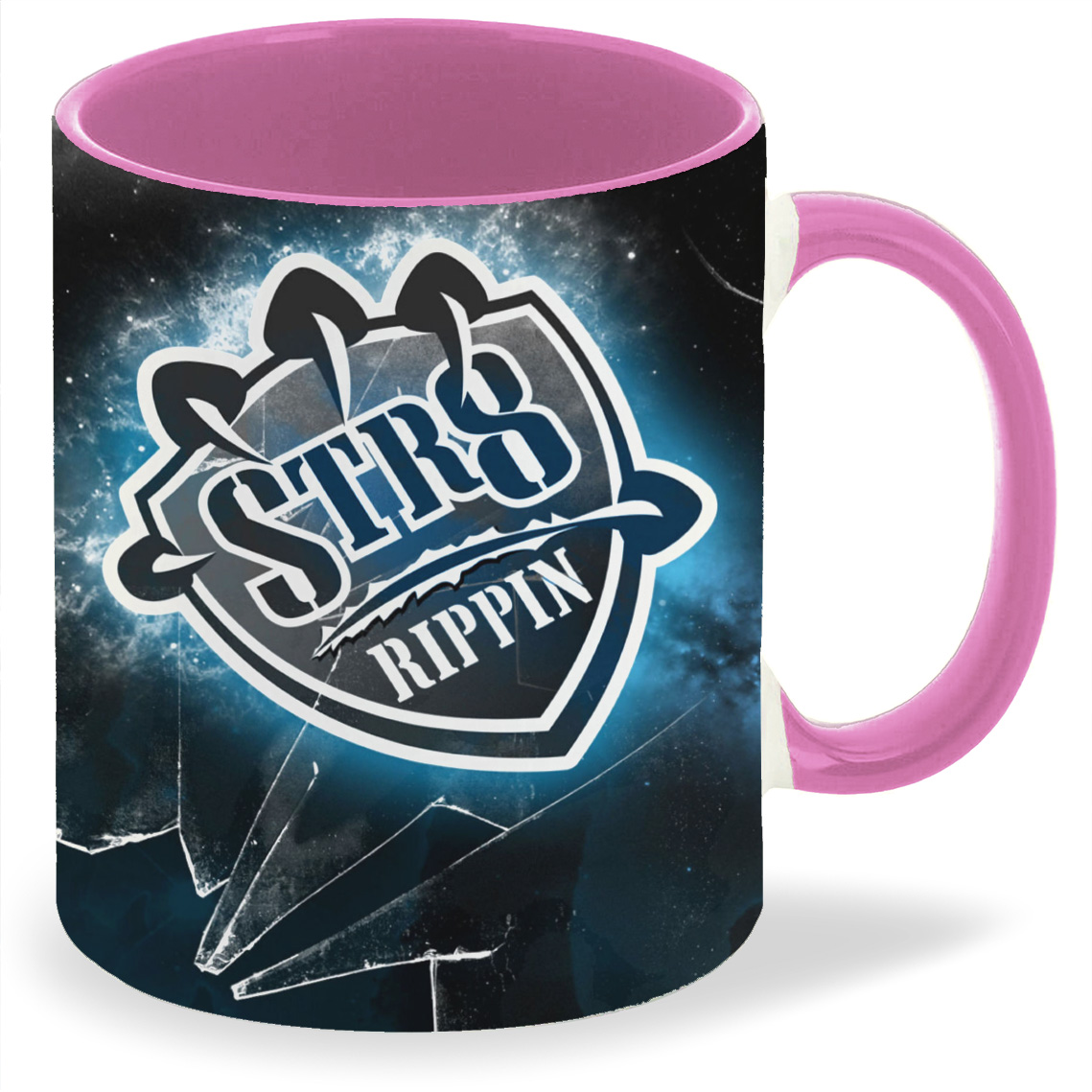 

Кружка CoolPodarok STR8 rippin Логотип, STR8 rippin Логотип
