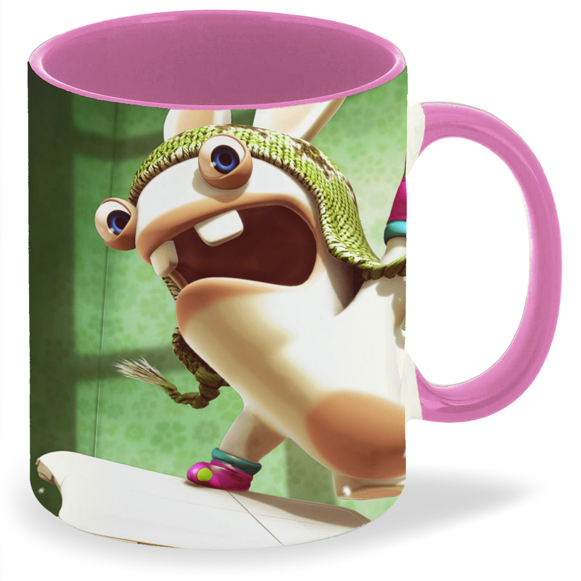 

Кружка CoolPodarok Rayman Raving Rabbids Кролики Сёрфинг, Rayman Raving Rabbids Кролики Сёрфинг