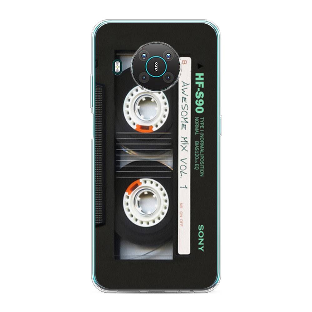 

Чехол Awog на Nokia X10 / Нокиа X10 "Кассета", Черный, 124750-10
