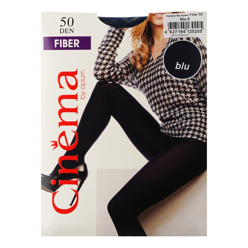Колготки женские Cinema синие 6
