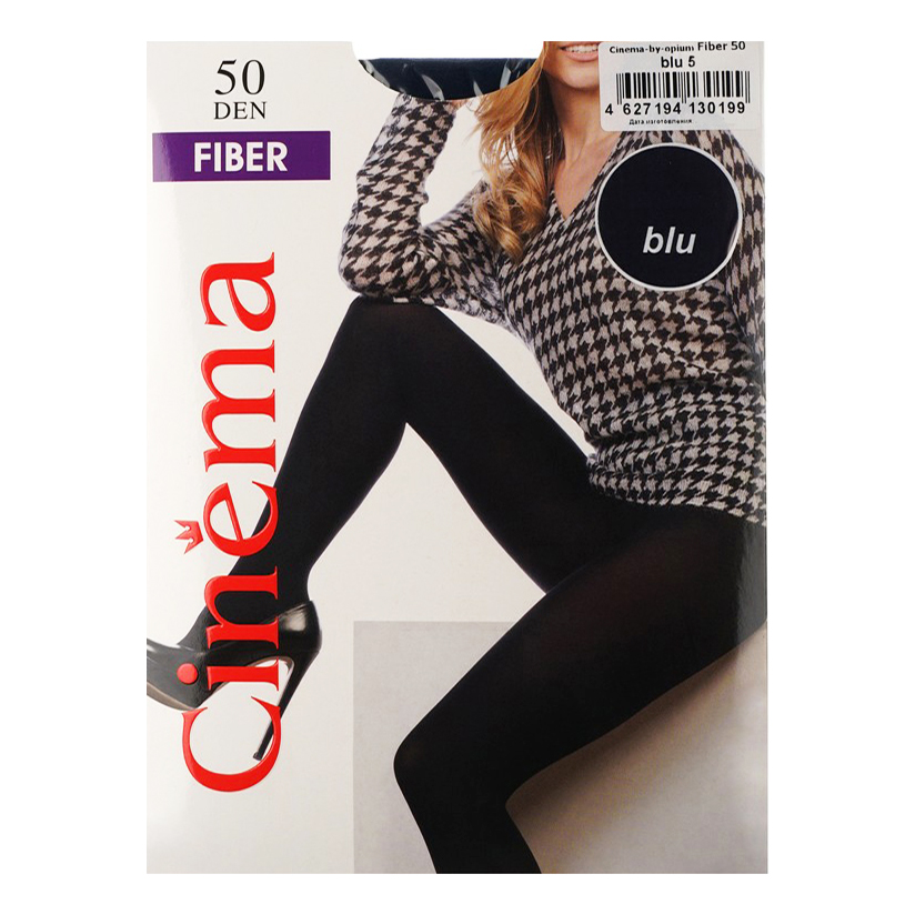 Колготки женские Cinema синие 5