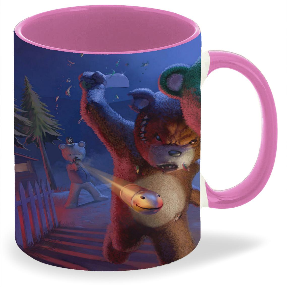 

Кружка CoolPodarok naughty bear Мягкие Мишки, naughty bear Мягкие Мишки