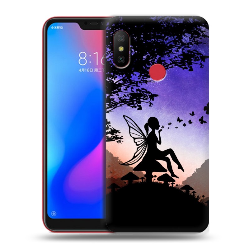 фото Чехол для xiaomi mi a2 lite с рисунком и защитой камеры 100gadgets