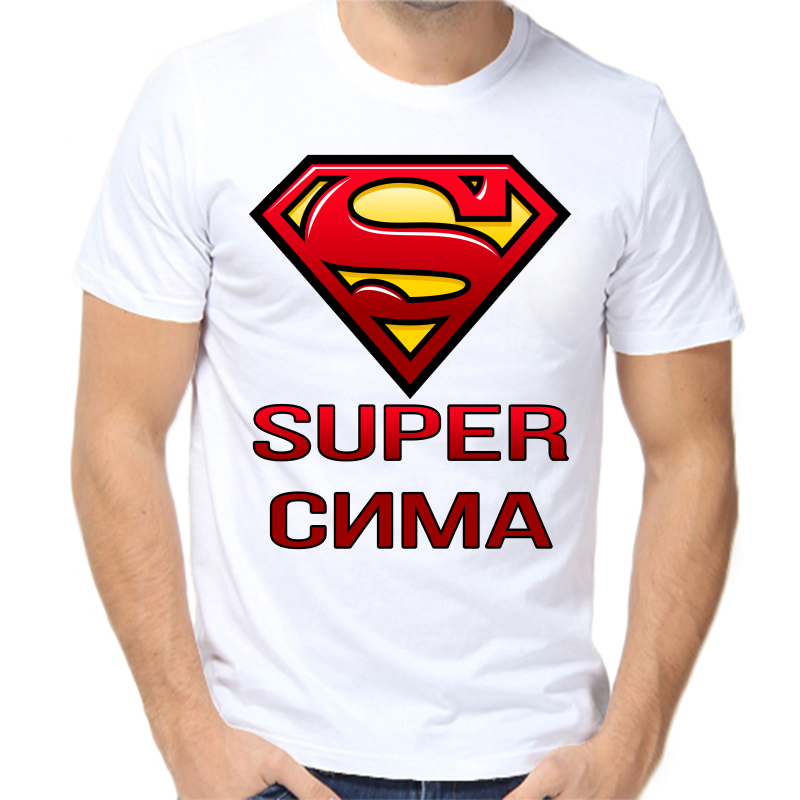 

Футболка мужская белая 54 р-р super сима, Белый, fm_super_sima