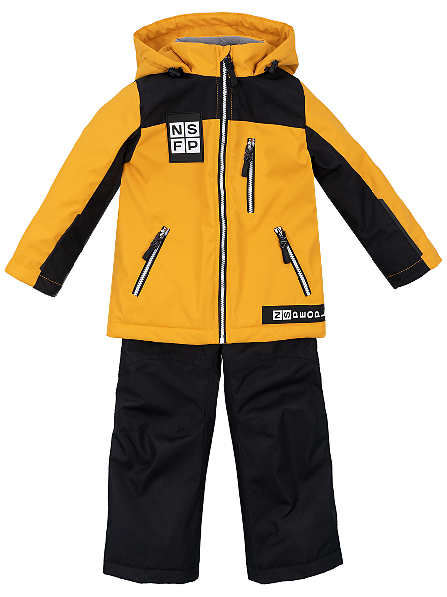 

Комплект верхней одежды детский NIKASTYLE 7м0522 цв. желтый р. 122, 7м0522