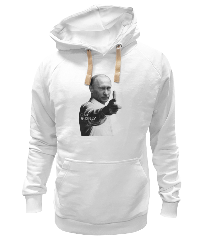 

Худи унисекс Printio One and only белое S, Белый, One and only
