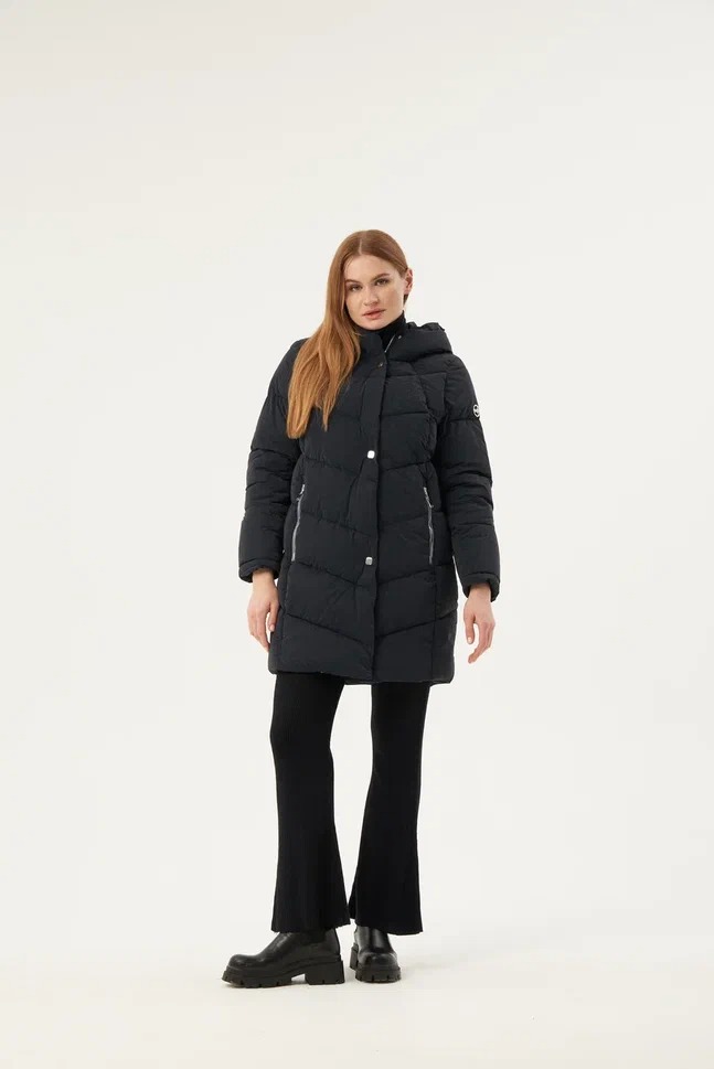 

Пальто женское Maritta 28-3017-31 синее 44 EU, Синий, 28-3017-31