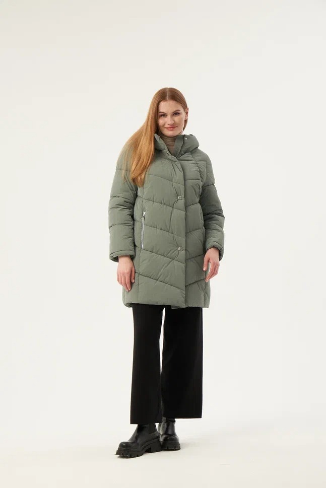 

Пальто женское Maritta 28-3017-31 зеленое 44 EU, Зеленый, 28-3017-31
