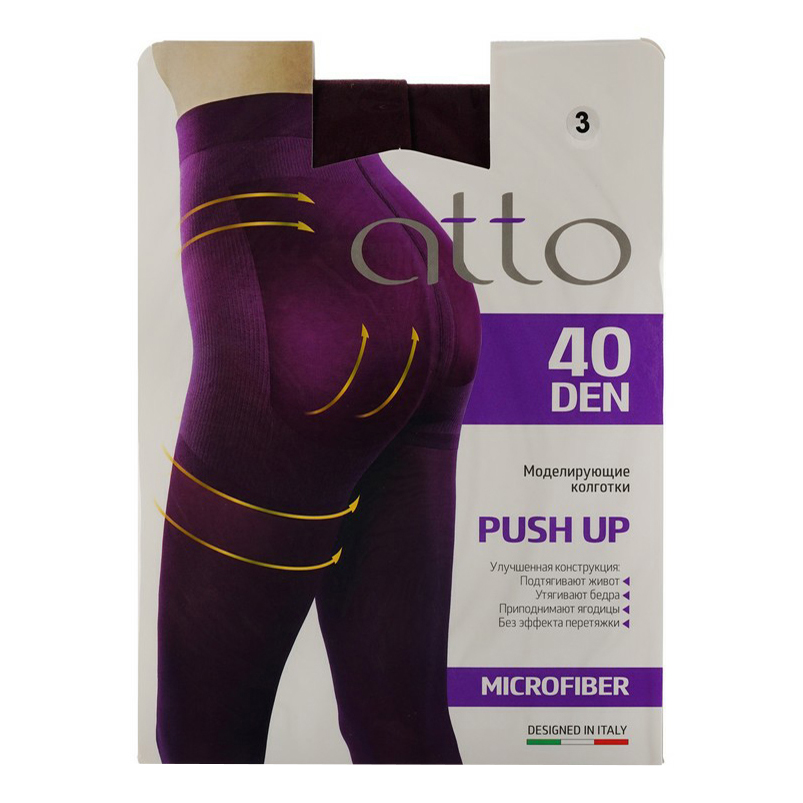 

Колготки женские Atto фиолетовые, Фиолетовый
