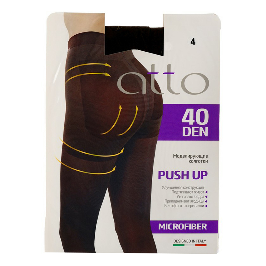 

Колготки женские Atto коричневые, Коричневый