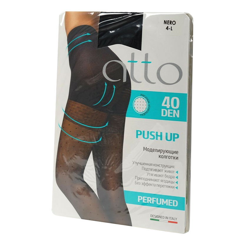 

Колготки женские Atto черные 4, Черный