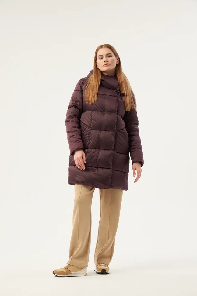 

Пальто женское Maritta 28-3026-50 красное 42 EU, Красный, 28-3026-50