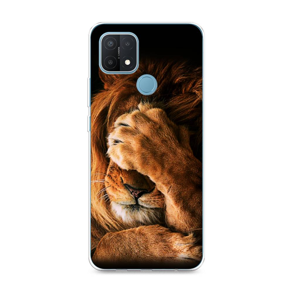 

Чехол Awog на Oppo A15 "Львиный стыд", Разноцветный, 254750-1