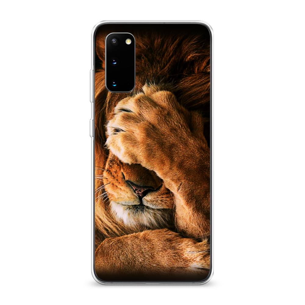 

Чехол Awog на Samsung Galaxy S20 "Львиный стыд", Разноцветный, 29250-1