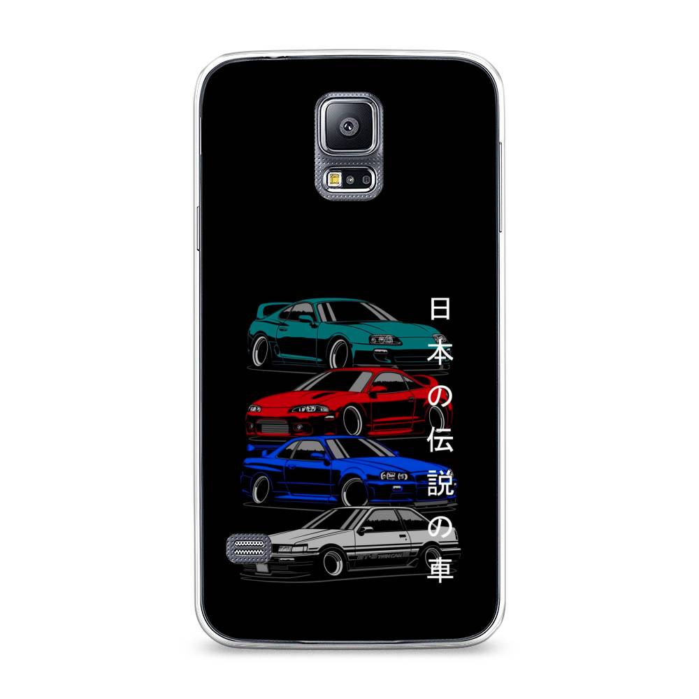 

Чехол Awog на Samsung Galaxy S5 "JDM Legend cars", Зеленый;красный;синий, 24150-5