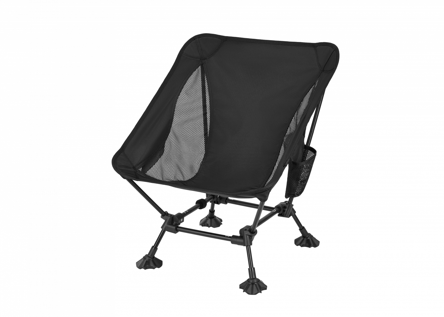 

2405 ULTRALIGHT SQUARE LOW CHAIR кресло скл. (черный), Ultralight Square low chair