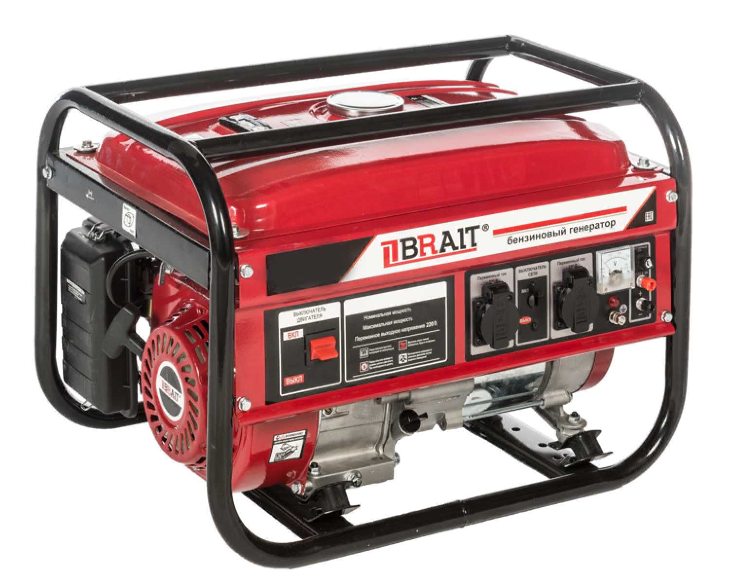 

Генератор бензиновый Brait BR6500-CU 02.01.010.047/02.01.010.029, BR6500-CU