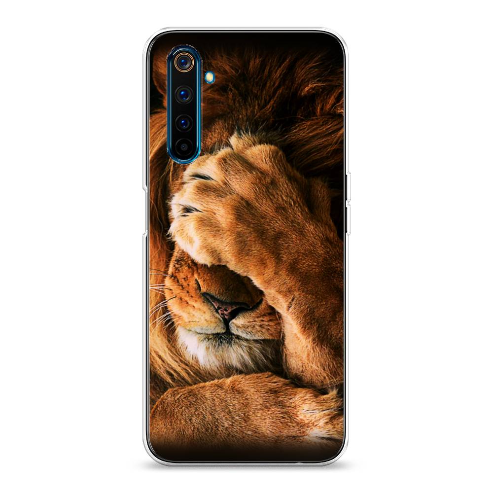 

Чехол Awog на Realme 6 Pro "Львиный стыд", Разноцветный, 252850-1