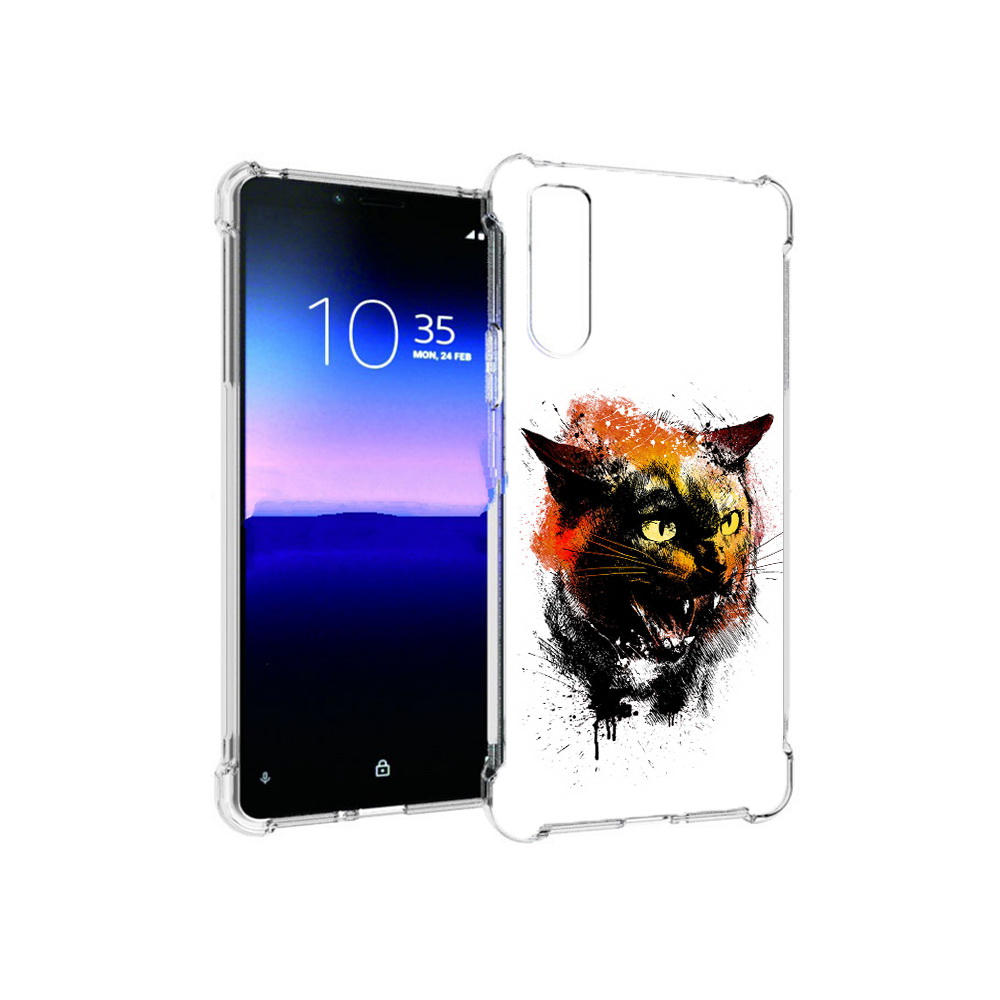 

Чехол MyPads Tocco для Sony Xperia 10 II сиамский кот (PT158941.227.598), Прозрачный, Tocco