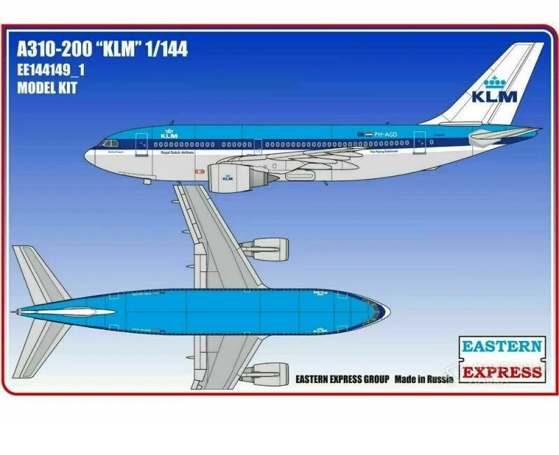 

ЕЕ144149_1 Авиалайнер А310-200 KLM