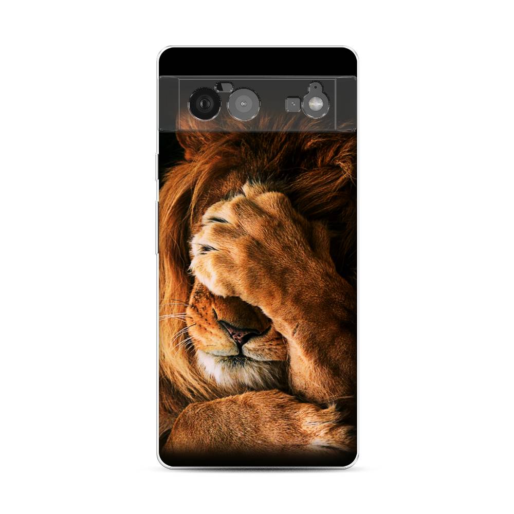 

Чехол Awog на Google Pixel 6 "Львиный стыд", Разноцветный, 270850-1