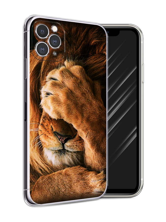 

Чехол Awog на Apple iPhone 11 Pro Max / Айфон 11 Pro Max "Львиный стыд", Разноцветный, 12250-1