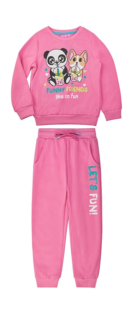 

Костюм спортивный Kari Kids AW24C58003210, розовый, 5-6, 230652