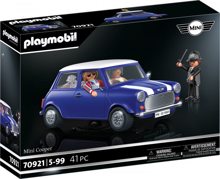 Конструктор PLAYMOBIL Mini Cooper, 41 деталь, PM70921 конструктор loz 4208 mini street автомобиль для перевозки морковки 242 дет