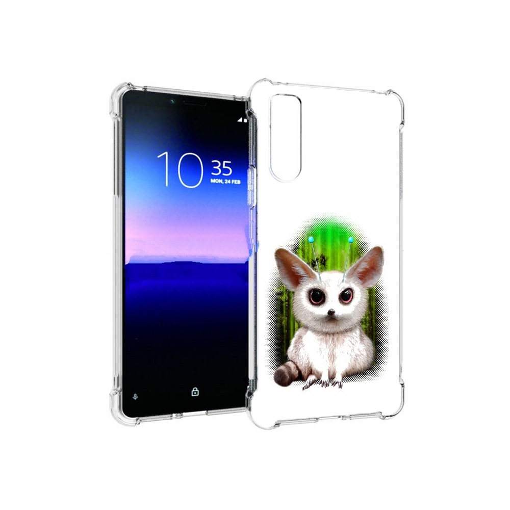 

Чехол MyPads Tocco для Sony Xperia 10 II пушистое животное (PT158941.227.560), Прозрачный, Tocco