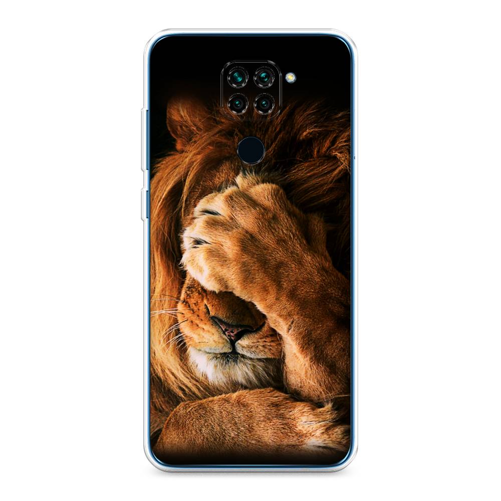 фото Чехол awog "львиный стыд" для xiaomi redmi note 9