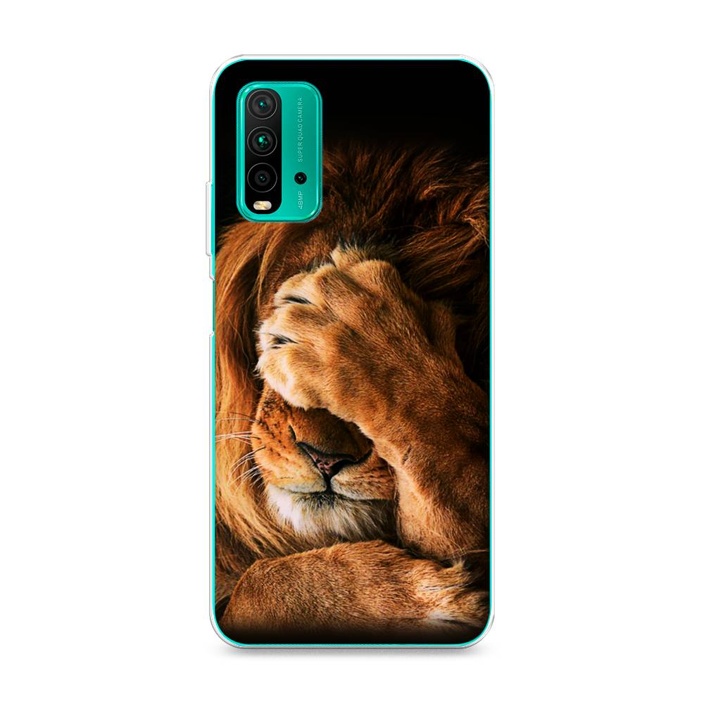 

Чехол Awog на Xiaomi Redmi 9T "Львиный стыд", Разноцветный, 39850-1