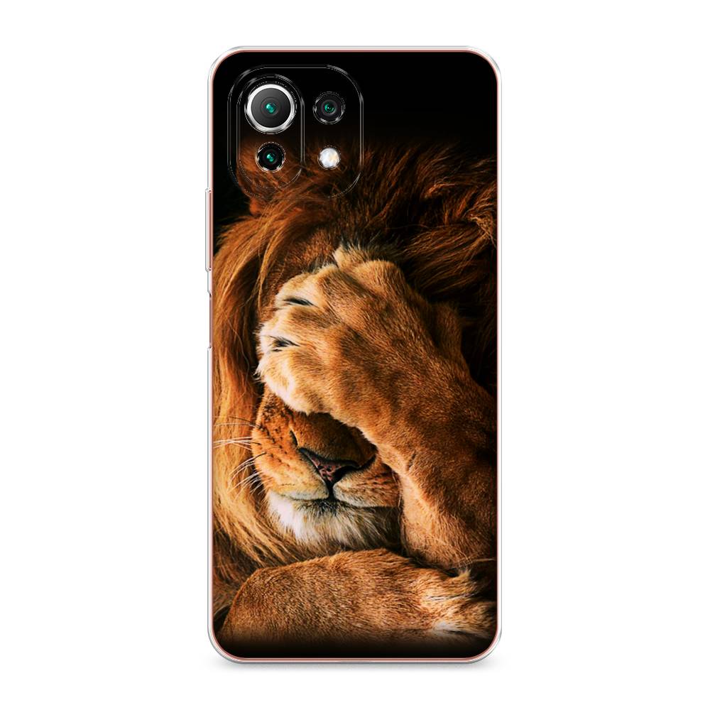 

Чехол Awog на Xiaomi Mi 11 Lite "Львиный стыд", Разноцветный, 310250-1