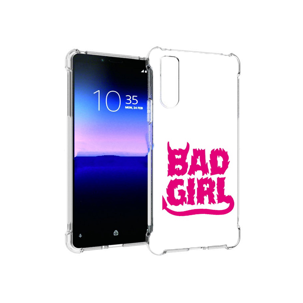 

Чехол MyPads Tocco для Sony Xperia 10 II плохая девочка (PT158941.227.545), Прозрачный, Tocco