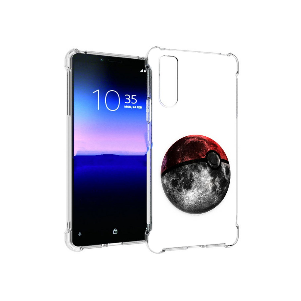 

Чехол MyPads Tocco для Sony Xperia 10 II планета покебол (PT158941.227.543), Прозрачный, Tocco