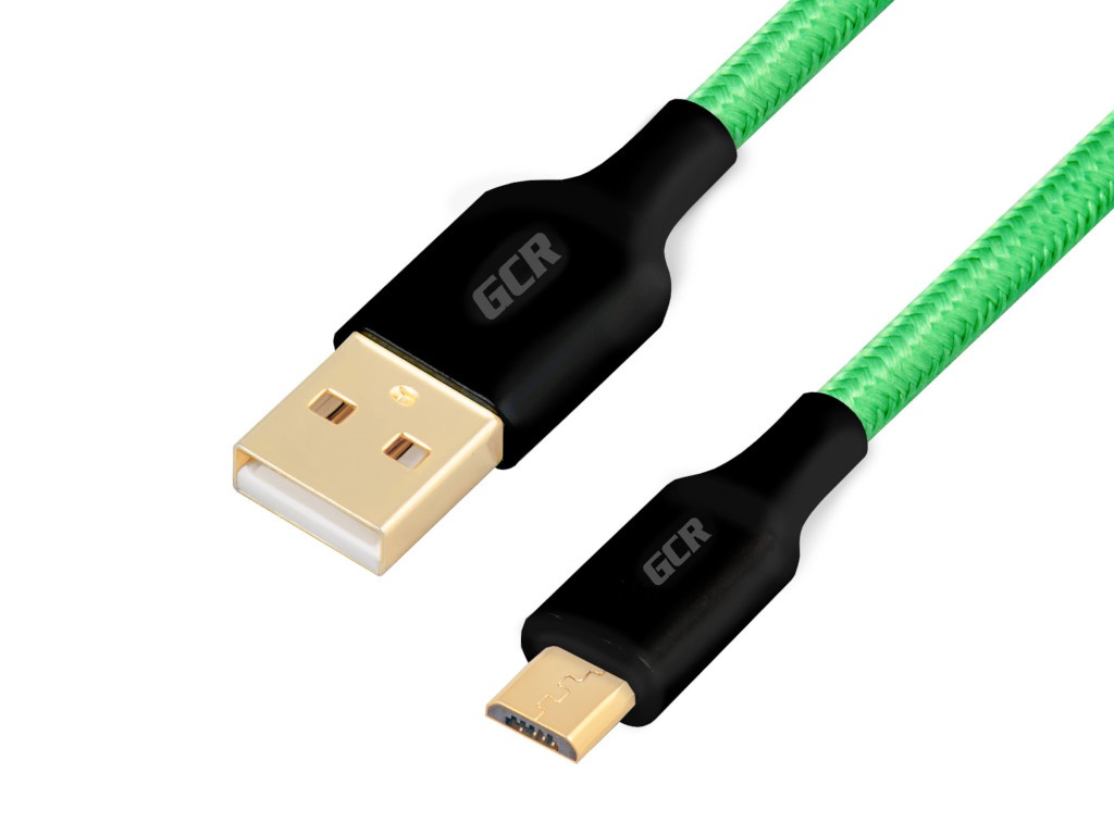 фото Аксессуар gcr usb - microusb 3m gold gcr-51260