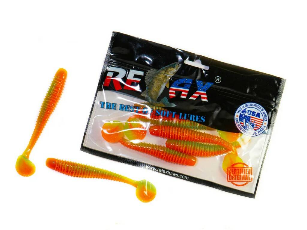 

Силикон Relax Texas 5" 13см L141 5шт/уп., Оранжевый, 00-00032883