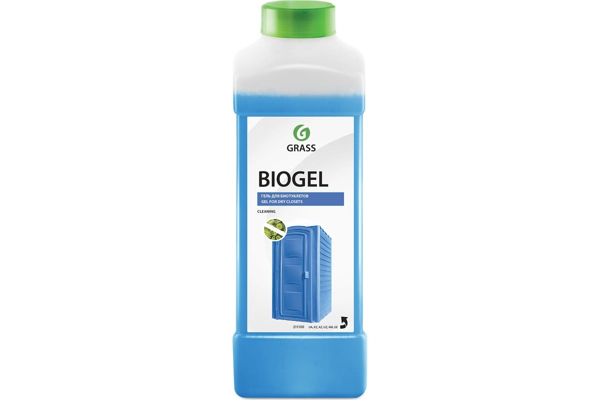 

211100 Средство Для Биотуалетов 'Biogel' (Канистра 1Л) GraSS 211100