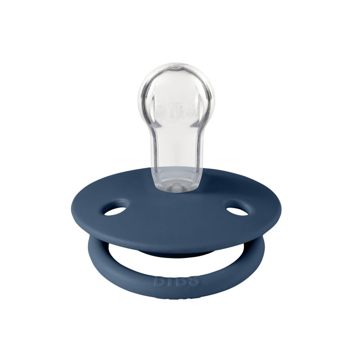 

Пустышка BIBS De Lux Silicone 0+ мес. Steel Blue, Синий, 1010280