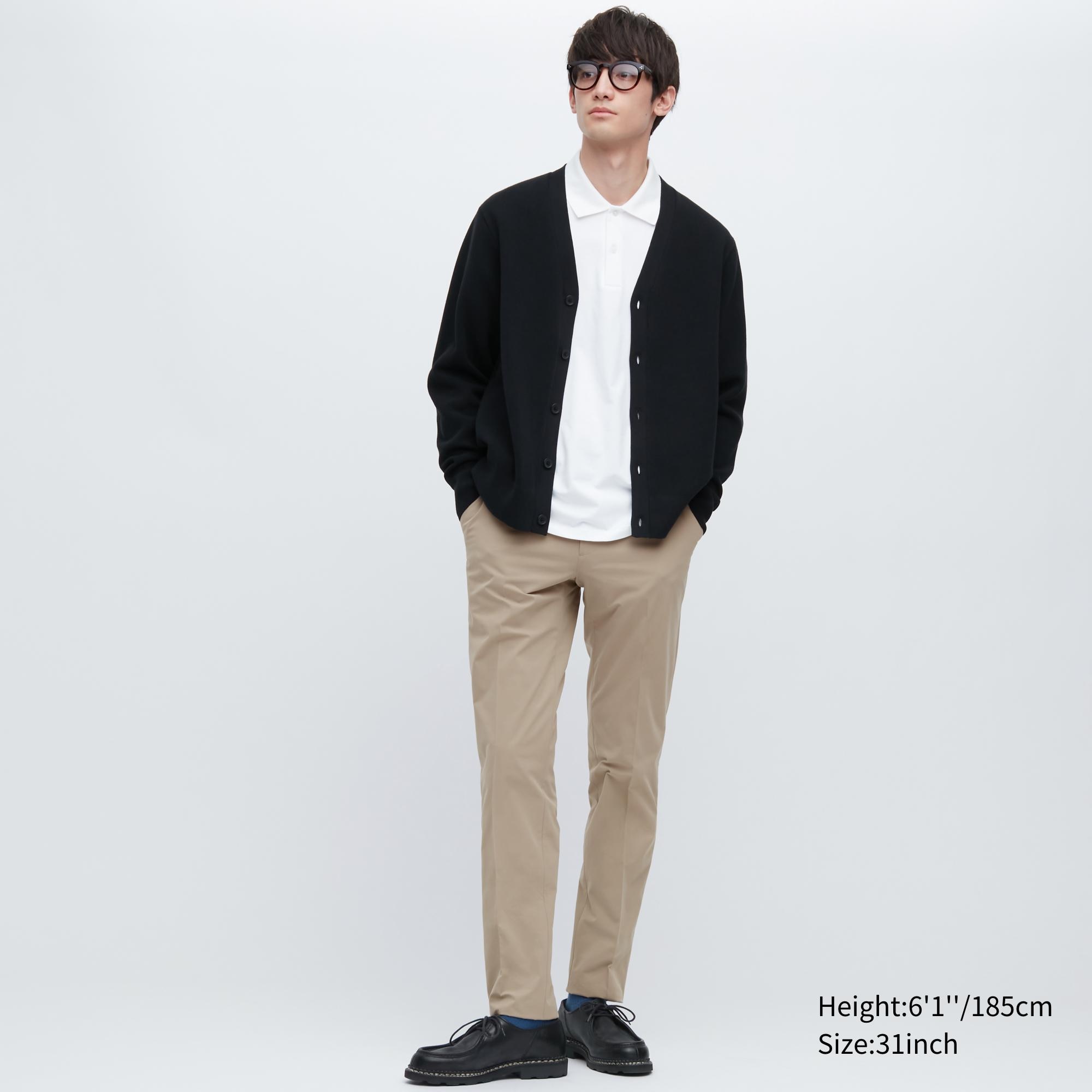

Брюки мужские UNIQLO 455487COL32 бежевые 31/34 (доставка из-за рубежа), Бежевый, 455487COL32