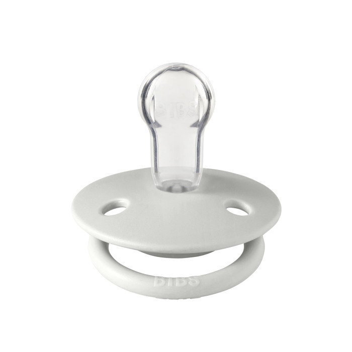 

Пустышка BIBS De Lux Silicone 0+ мес. Haze, Серый, 1010278