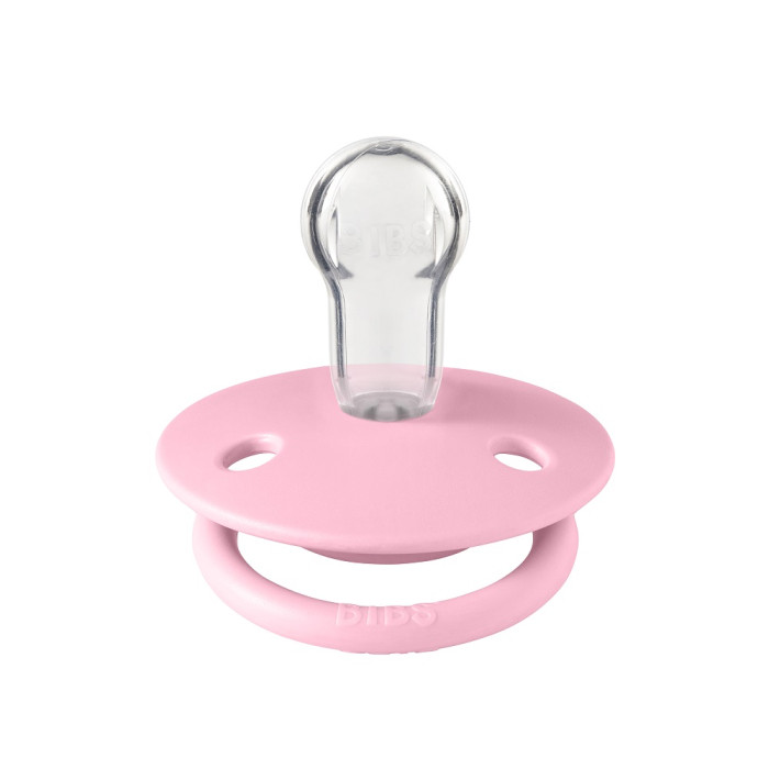 

Пустышка BIBS De Lux Silicone 0+ мес. Baby Pink, Розовый, 1010234